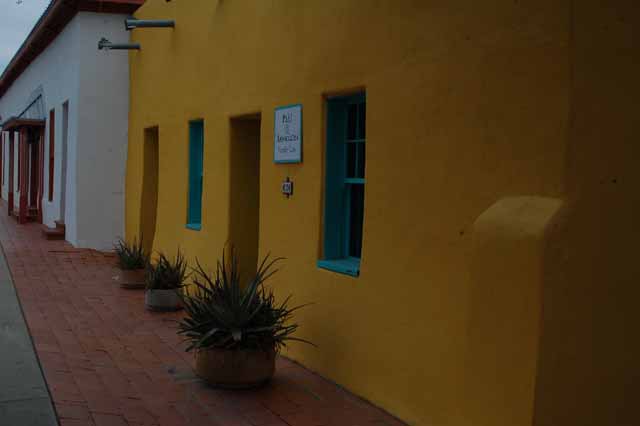 houses in the barrio section of Tucson